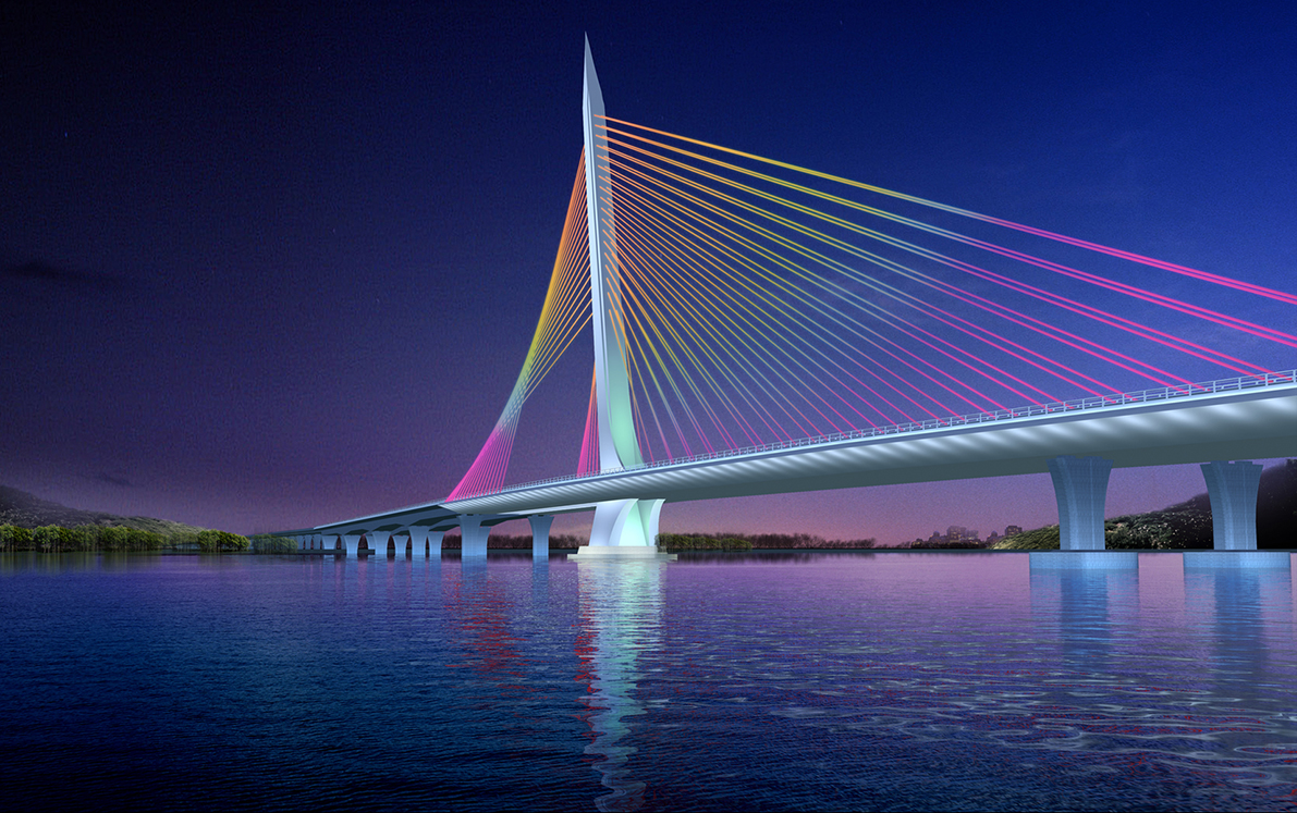 九龍(long)江(jiang)特(te)橋樑(liang)