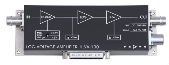 HLVA-100對數的帶(dai)寬電壓放大器